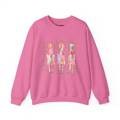 Brushstroke Nutcracker Crewneck - Gildan