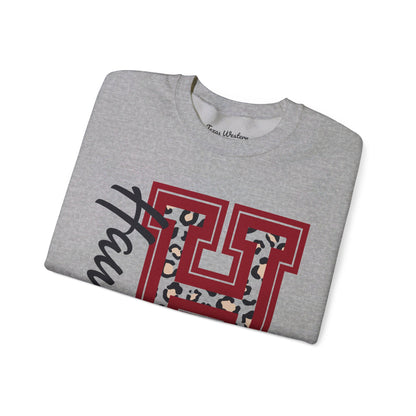 Hawks Cheetah Crewneck - Gildan