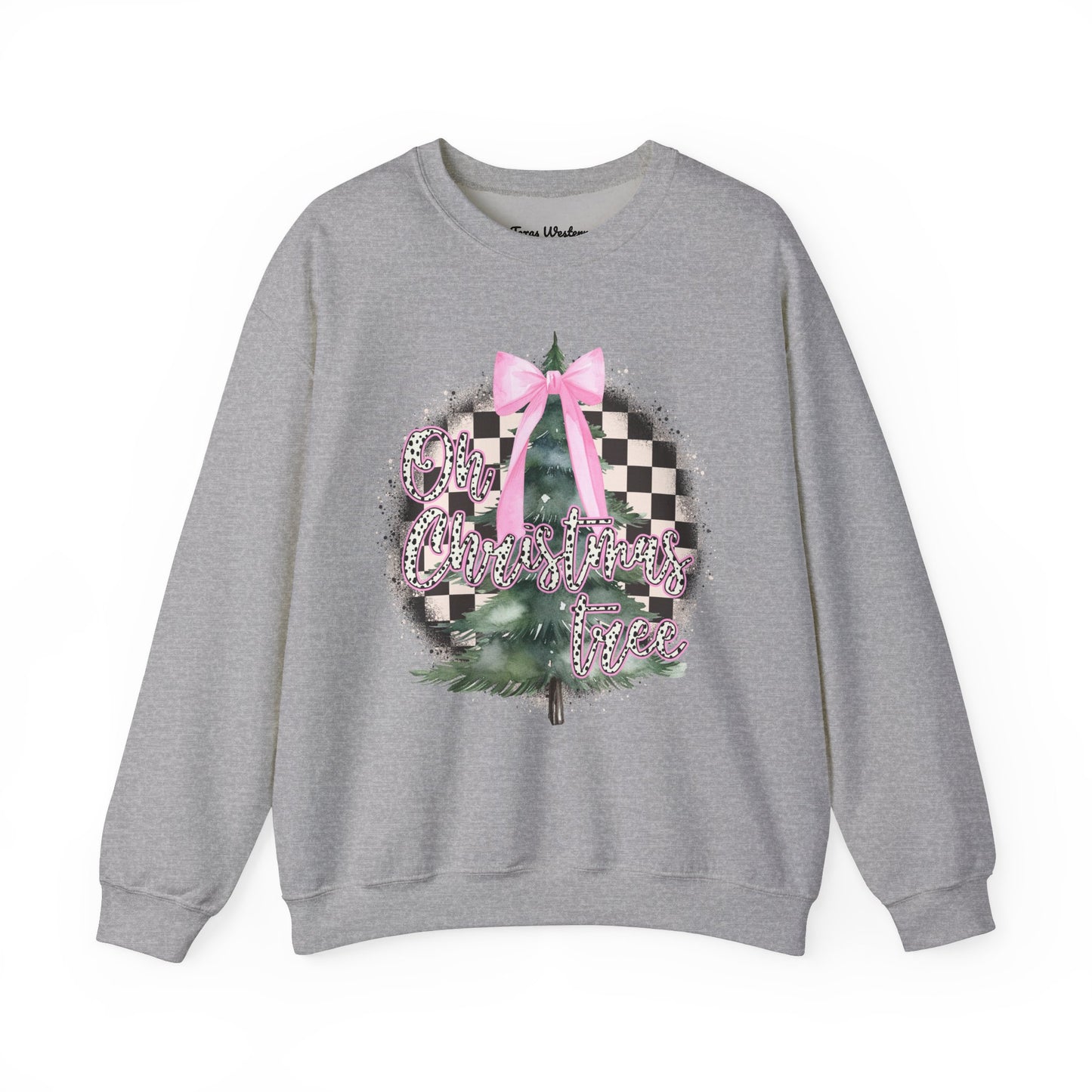 Oh Christmas Tree Crewneck - Gildan