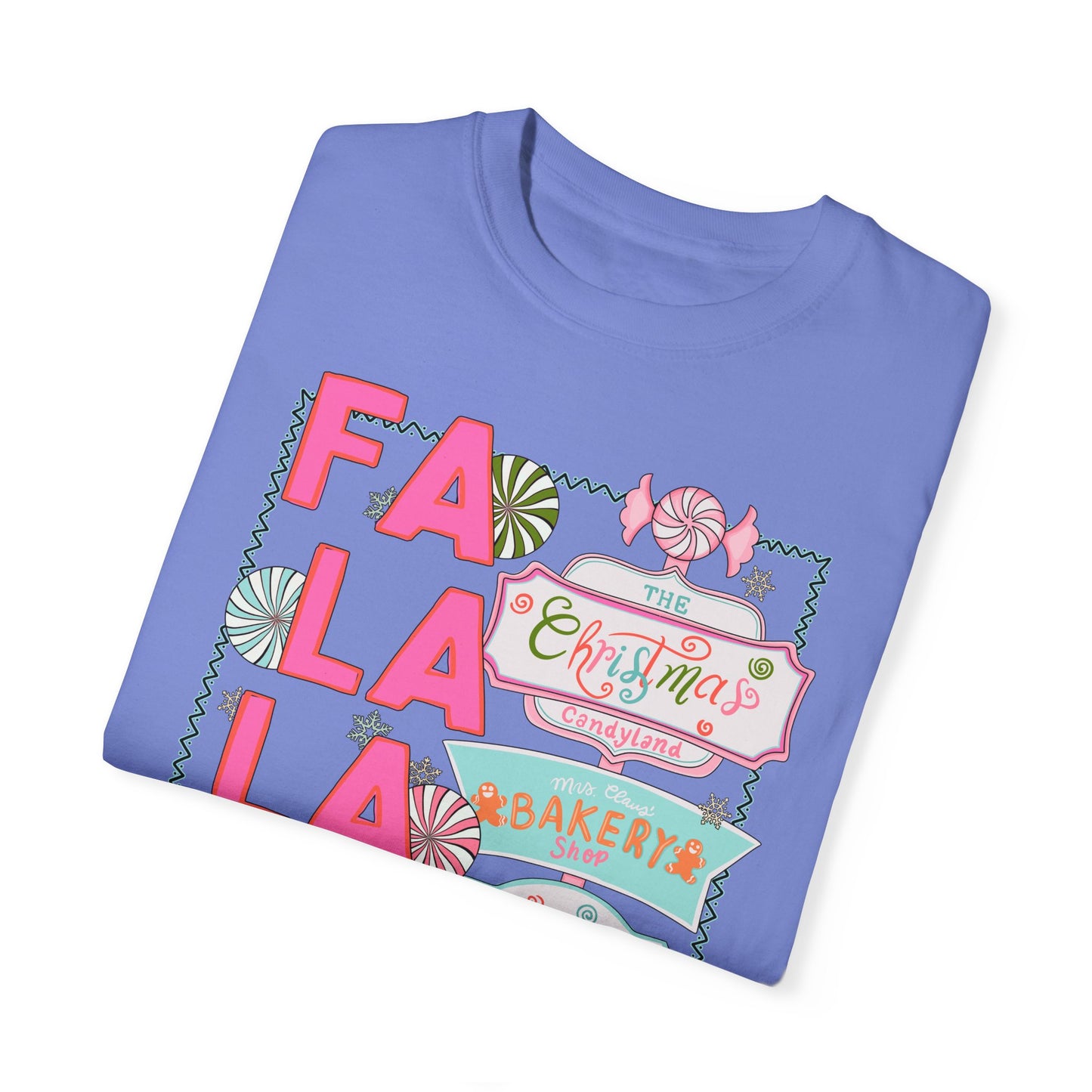 Fa La La La Tee - Comfort Colors