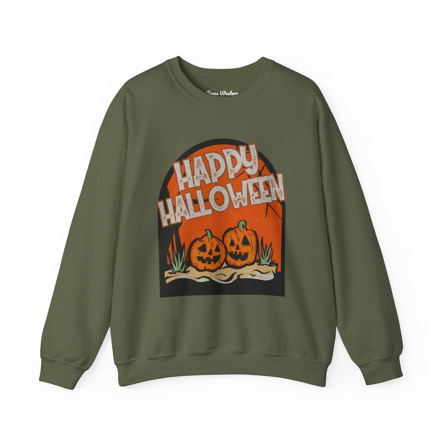 Happy Halloween Crewneck - Gildan