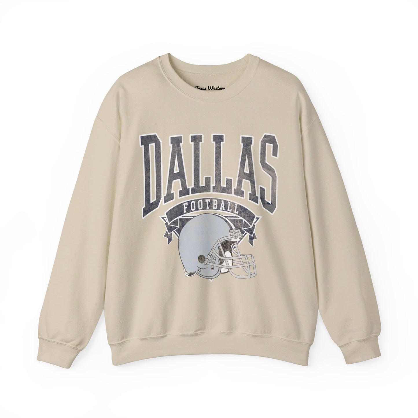 Dallas Football Crewneck - Gildan