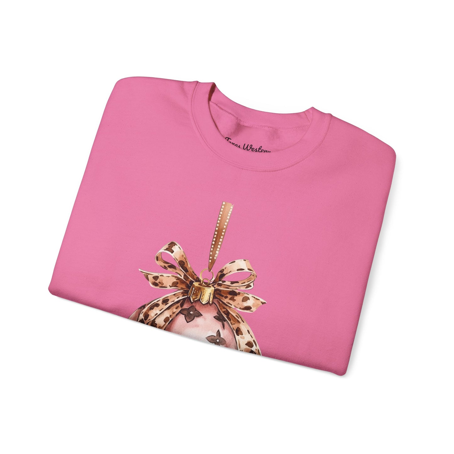 Pink Boujiie Ornament Crewneck - Gildan