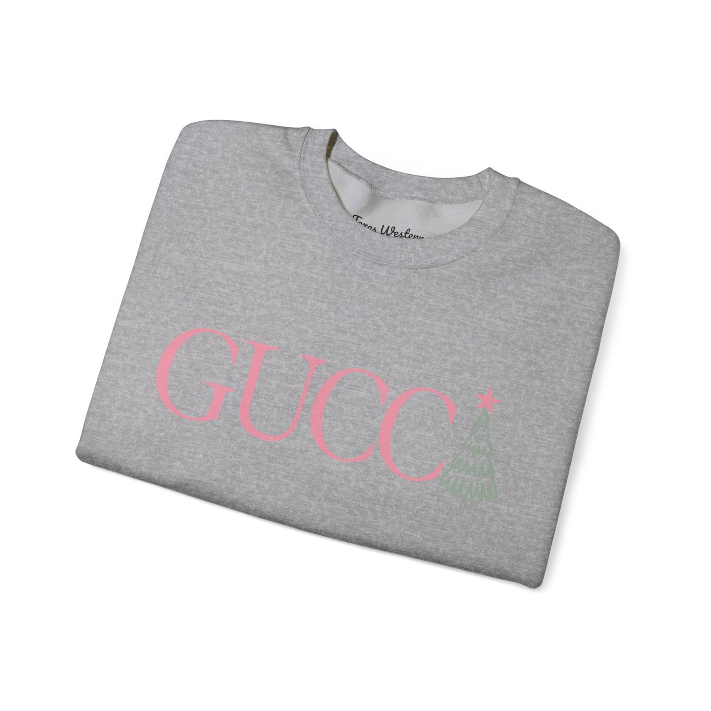 Gucc Tree Crewneck - Gildan