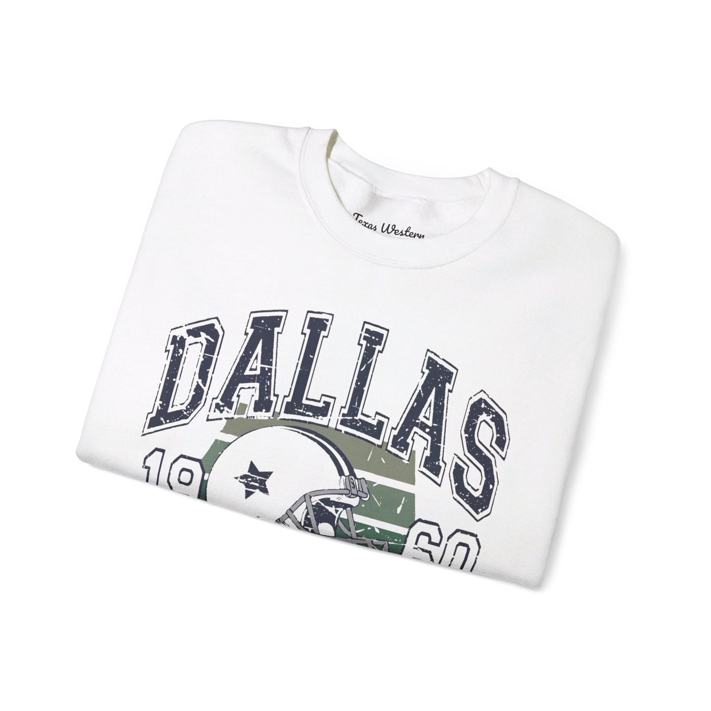 Dallas Football 1960 Crewneck - Gildan
