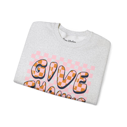 Give Thanks Crewneck - Gildan