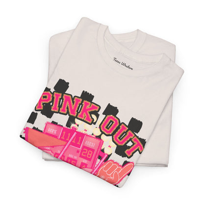 Pink Out Hawks Tee - Gildan