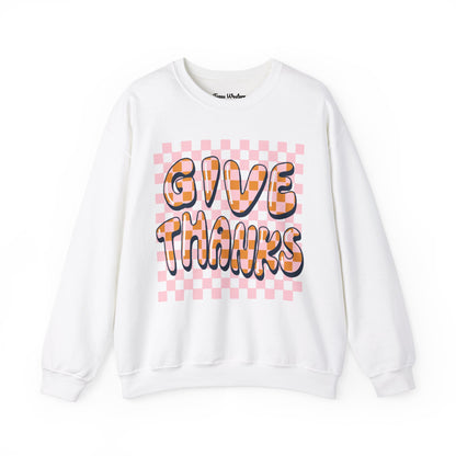 Give Thanks Crewneck - Gildan