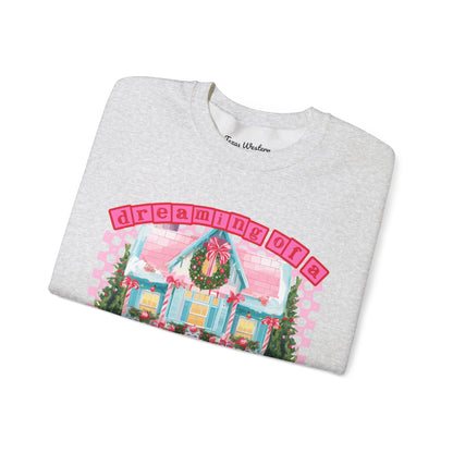 Dreaming of a pink Christmas Crewneck - Gildan