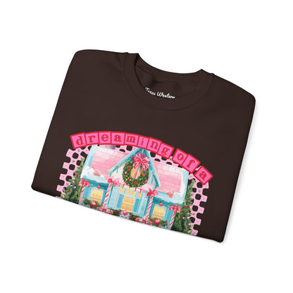 Dreaming of a pink Christmas Crewneck - Gildan