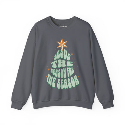 Jesus is the Reason Crewneck - Gildan