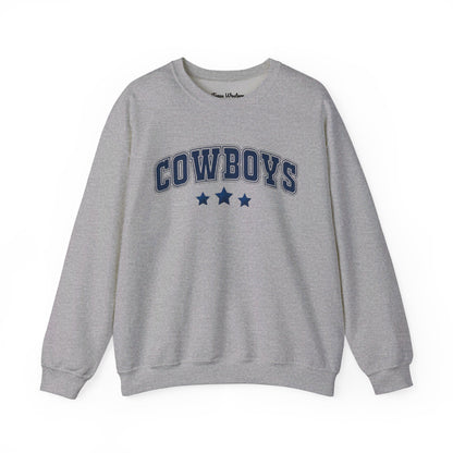 Cowboys Stars Crewneck - Gildan