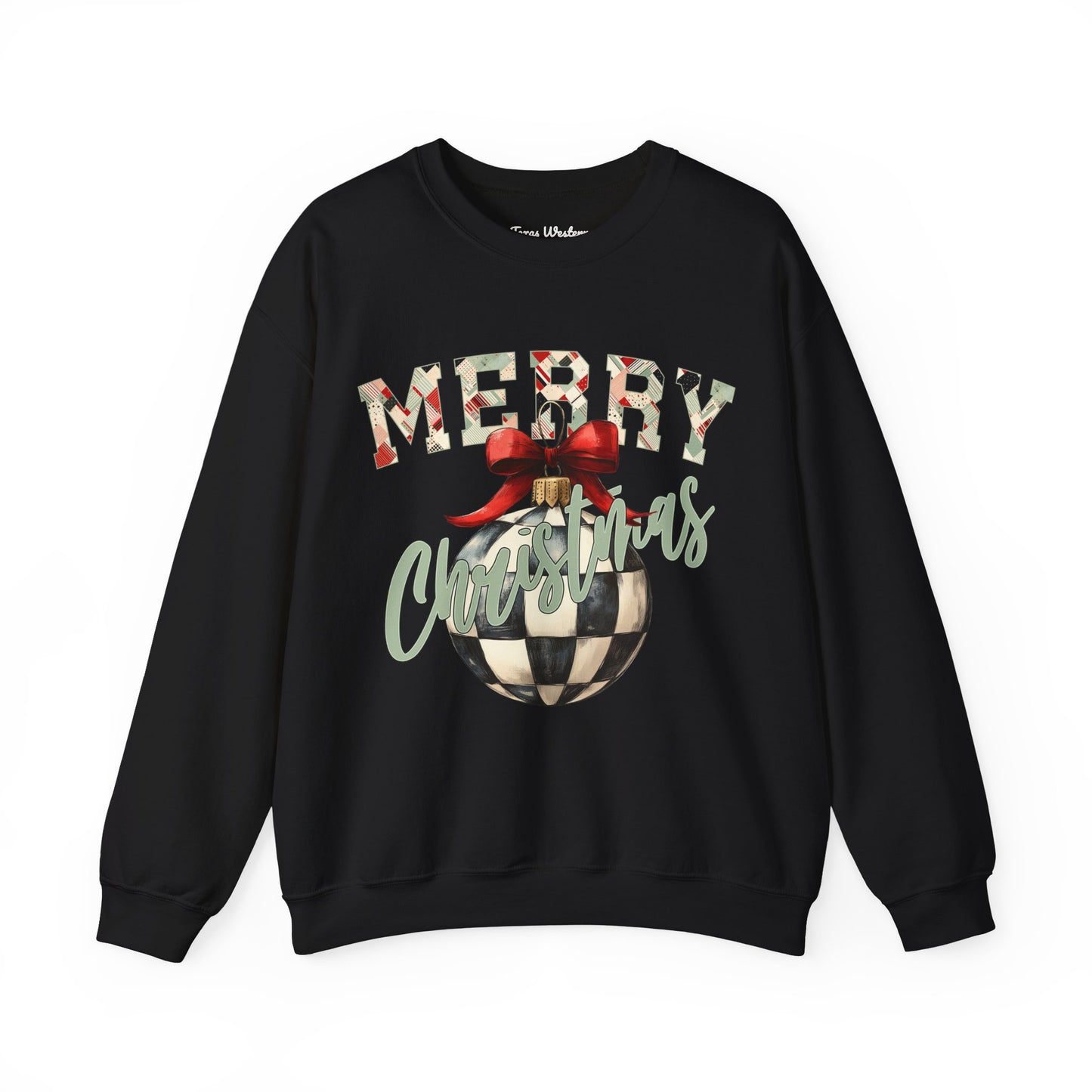 Merry Christmas Crewneck - Gildan