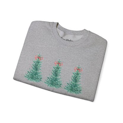 Watercolor Merry Christmas Crewneck - Gildan