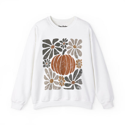 Boho Pumpkin Dark Crewneck - Gildan