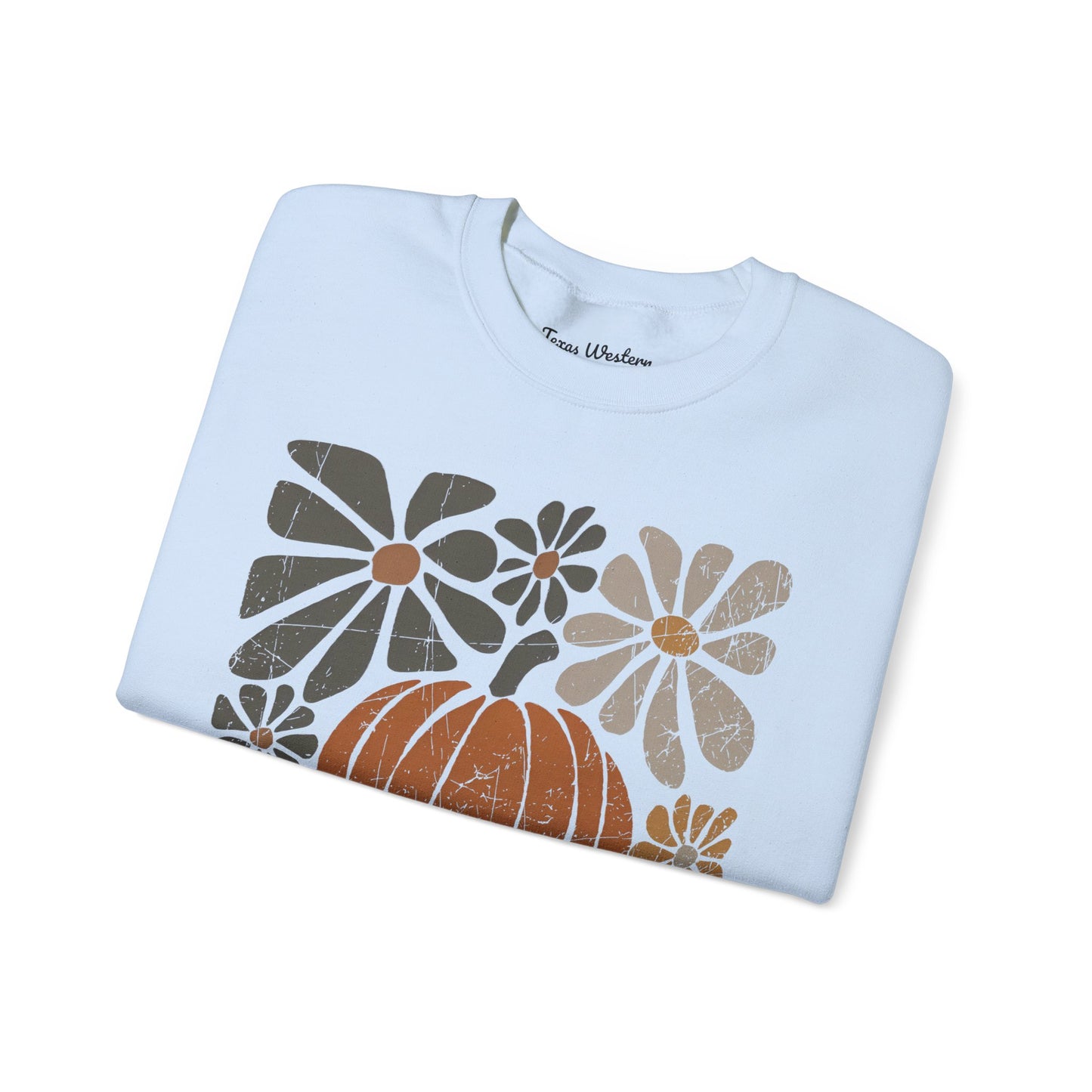 Boho Pumpkin Dark Crewneck - Gildan
