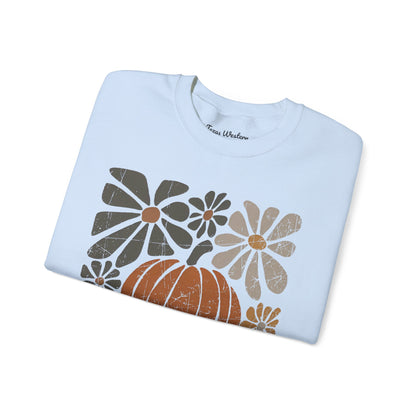 Boho Pumpkin Dark Crewneck - Gildan