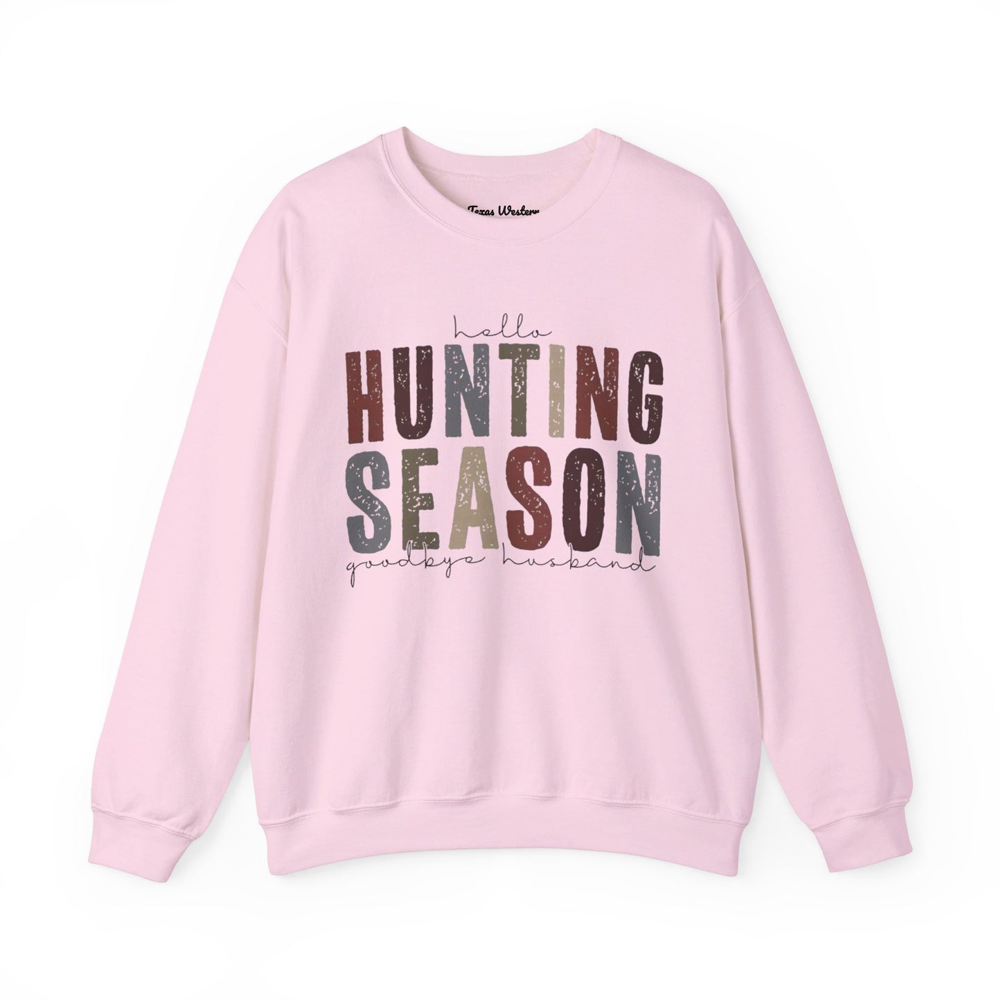 Hello Hunting Season Crewneck - Gildan