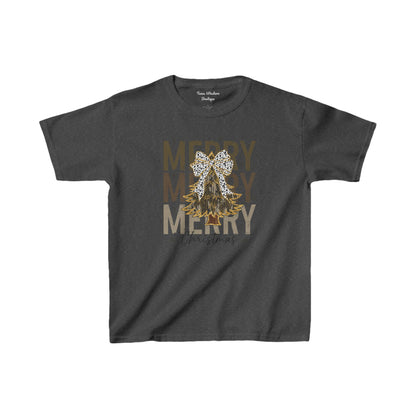 Camo Merry Christmas Tee - KIDS - Gildan