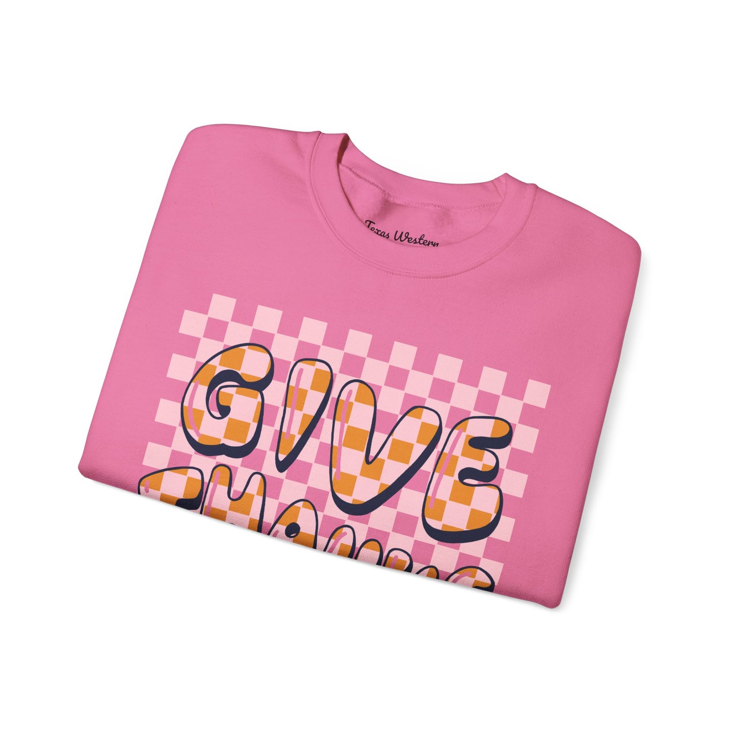 Give Thanks Crewneck - Gildan