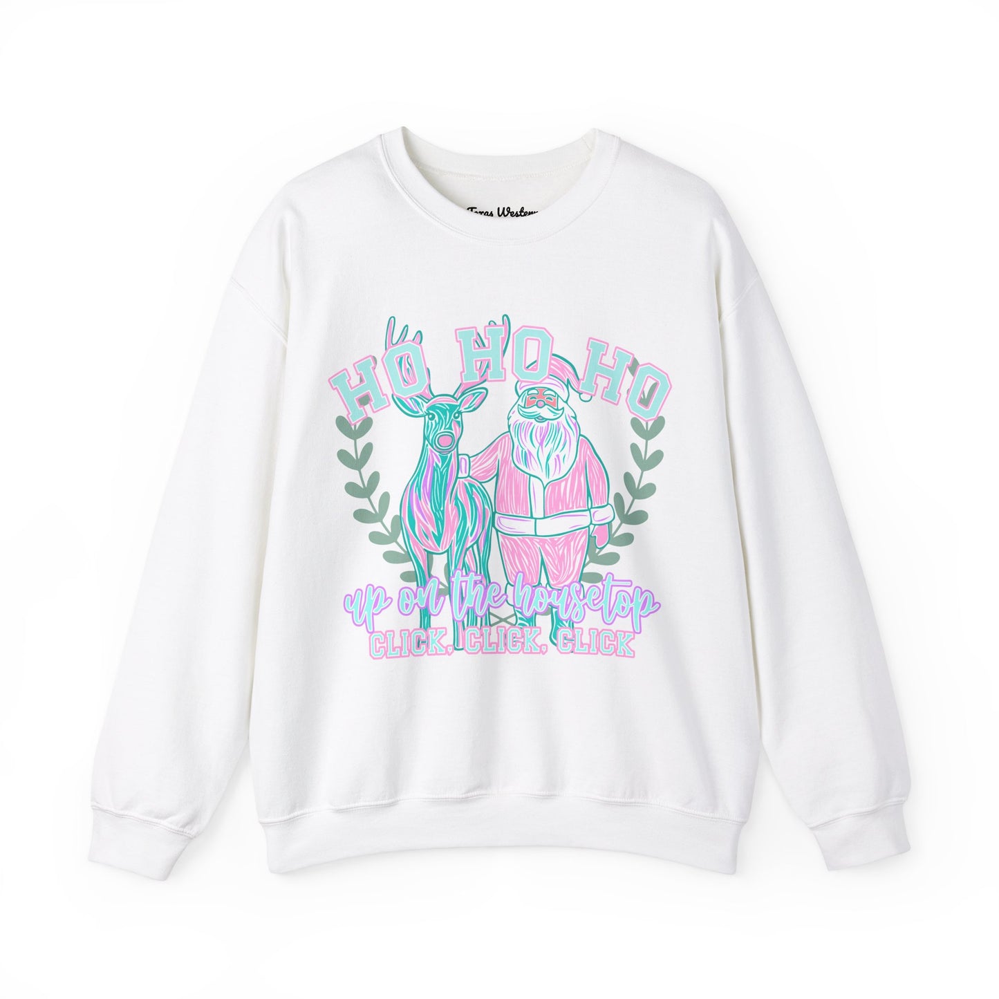 Up On the House Top Crewneck - Gildan