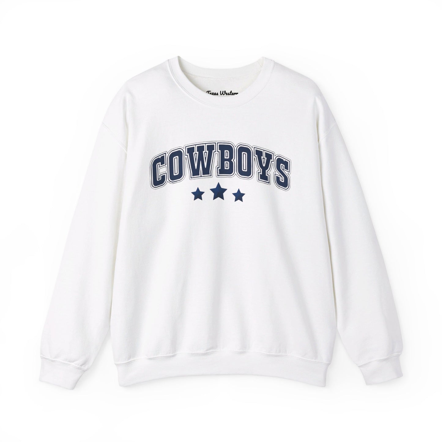Cowboys Stars Crewneck - Gildan