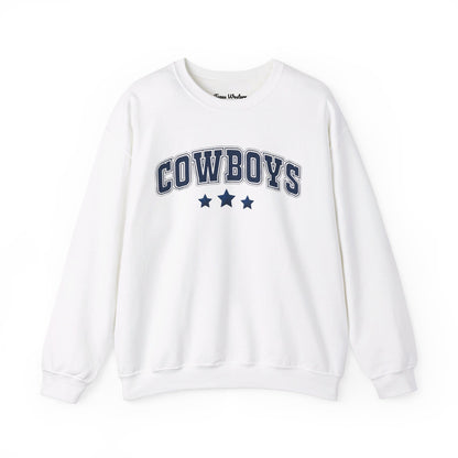 Cowboys Stars Crewneck - Gildan