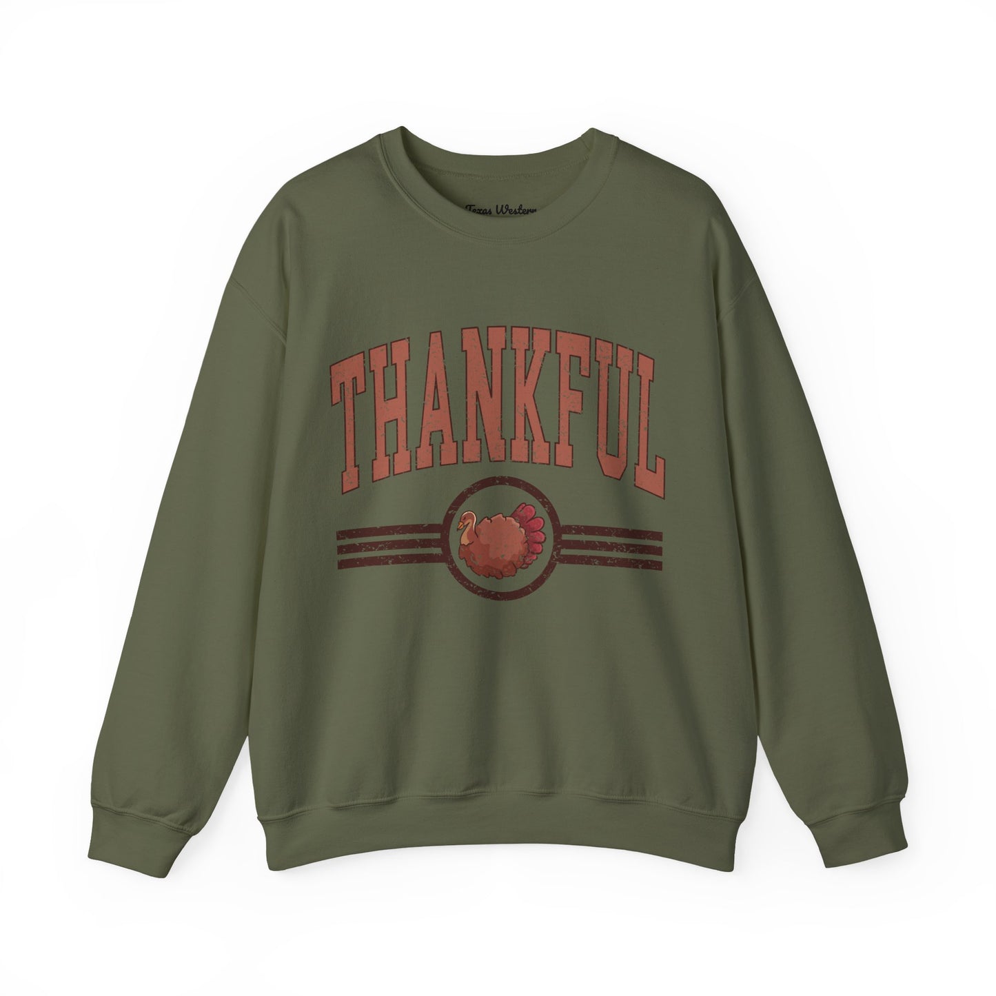 Thankful Turkey Crewneck - Gildan