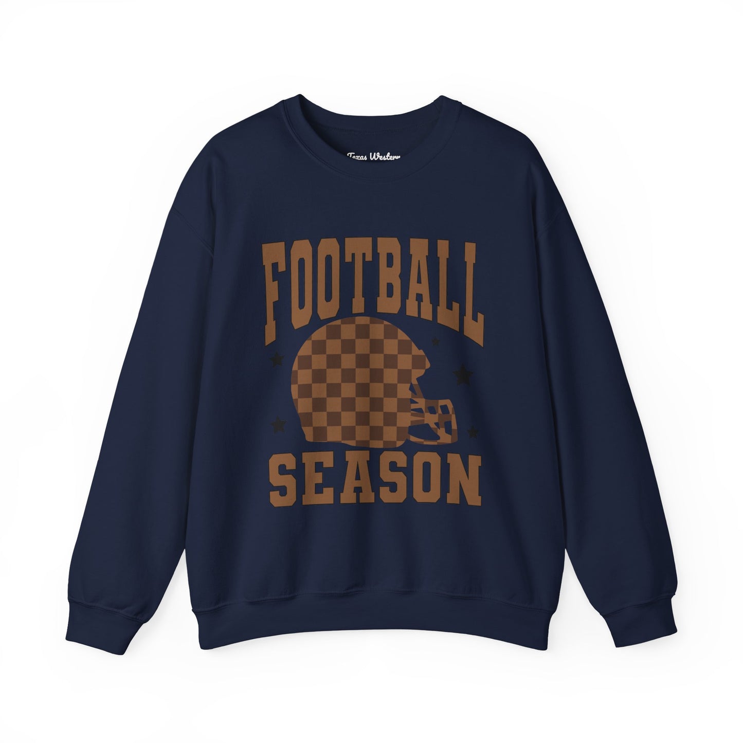 Football Season Crewneck - Gildan