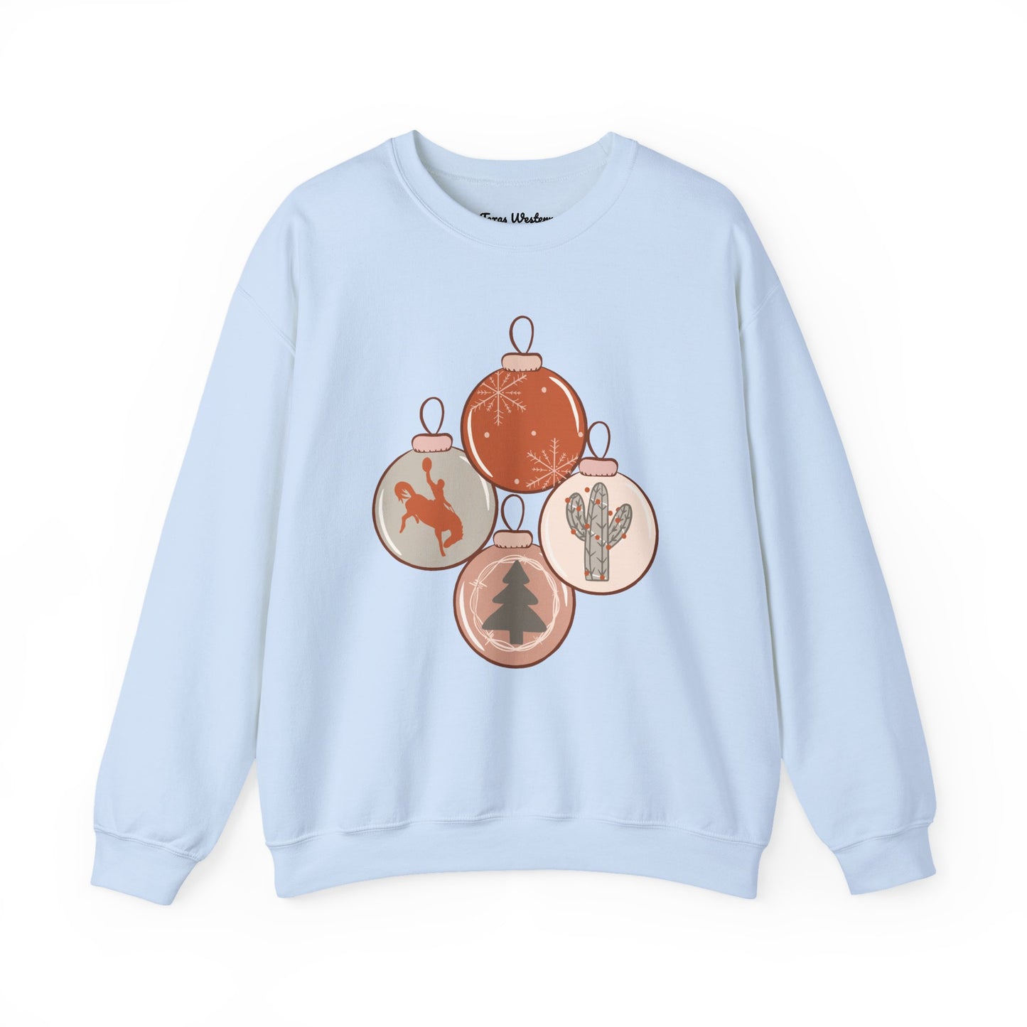 Cowboy Ornaments Crewneck - Gildan