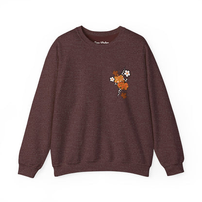 Give Thanks To The Lord Crewneck - Green - Gildan