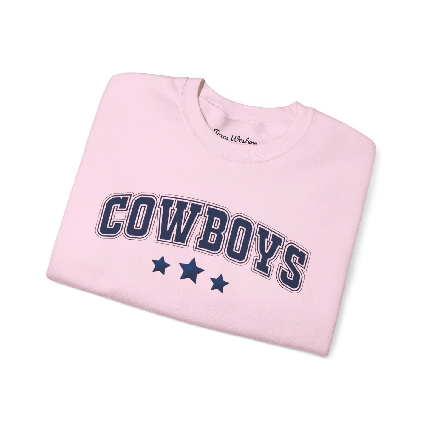 Cowboys Stars Crewneck - Gildan
