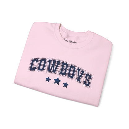 Cowboys Stars Crewneck - Gildan