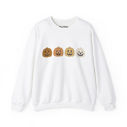 Four Pumpkins Crewneck - Gildan