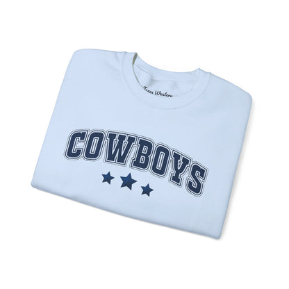 Cowboys Stars Crewneck - Gildan