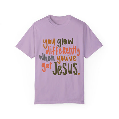 You Glow Differently Tee - Comfort Colors