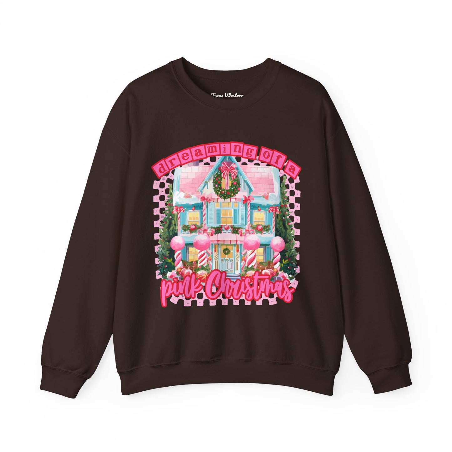 Dreaming of a pink Christmas Crewneck - Gildan