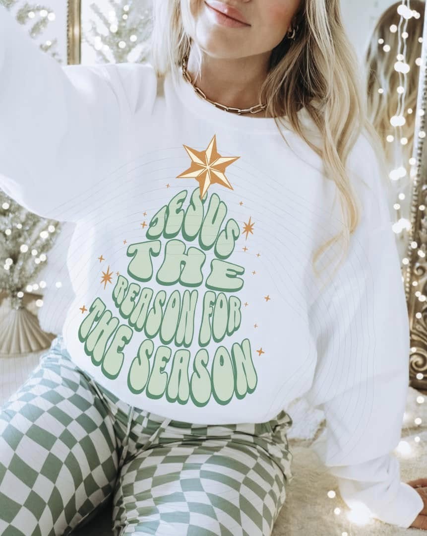 Jesus is the Reason Crewneck - Gildan