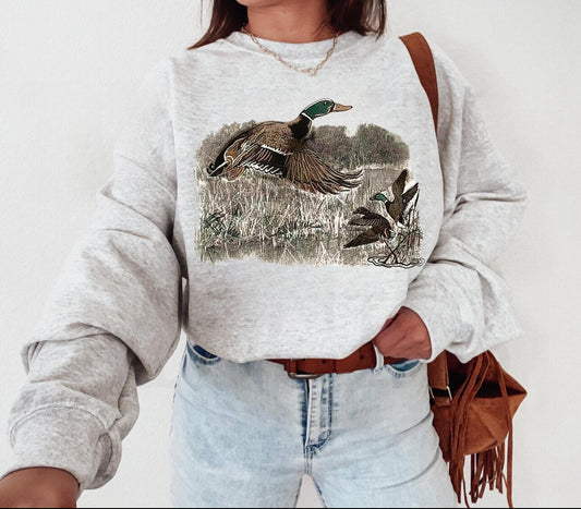 Flying Duck Crewneck - Gildan