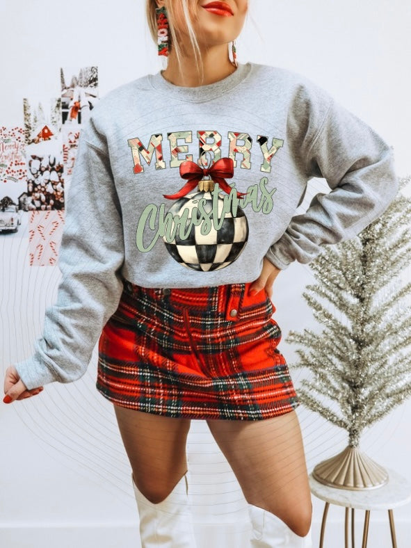 Merry Christmas Crewneck - Gildan