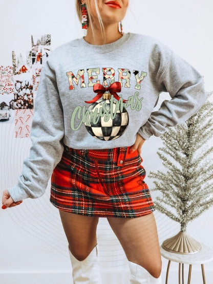 Merry Christmas Crewneck - Gildan