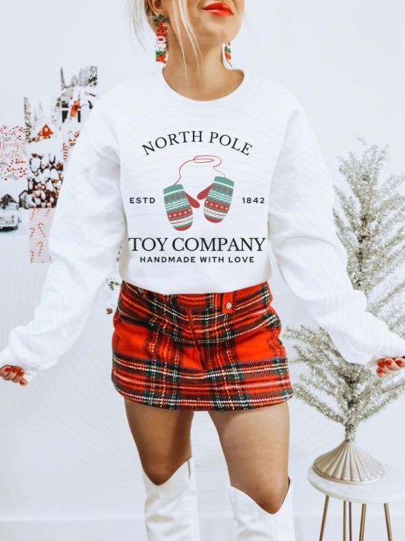 North Pole Toy Company Crewneck - Gildan