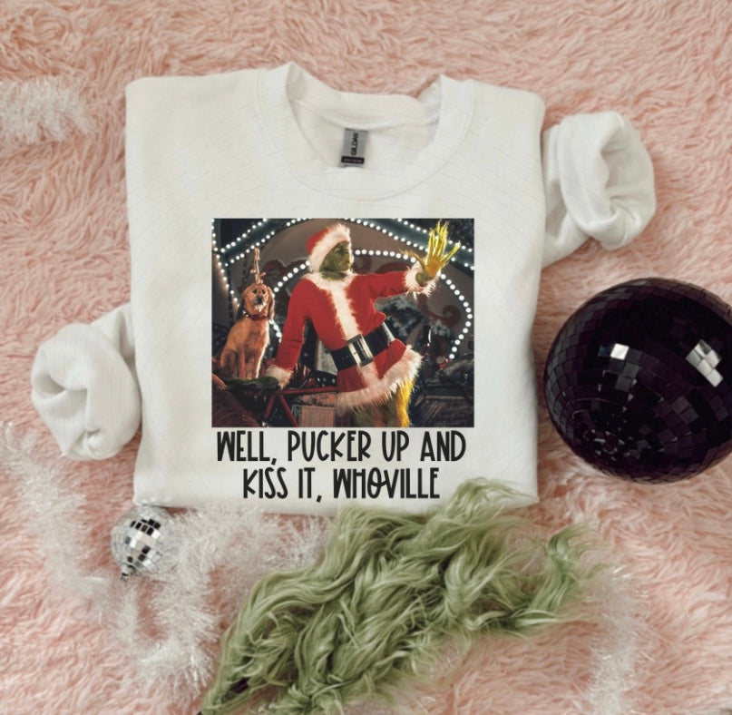 Pucker Up Crewneck - Gildan