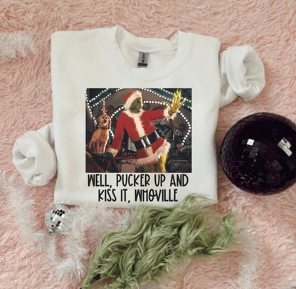 Pucker Up Crewneck - Gildan