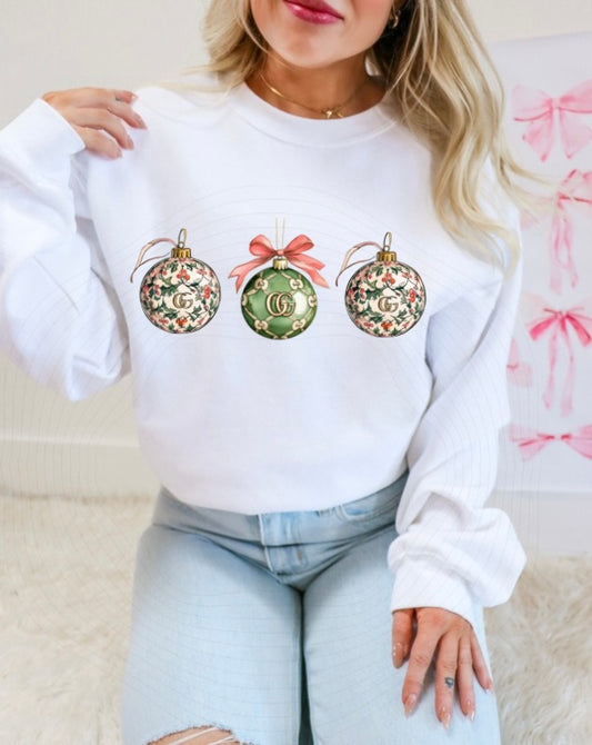Boujie Ornaments Crewneck - Gildan