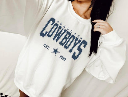 Dallas Cowboys 1990 Crewneck - Gildan
