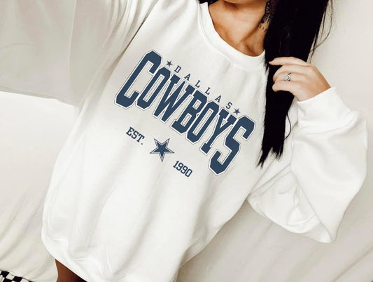 Dallas Cowboys 1990 Crewneck - Gildan