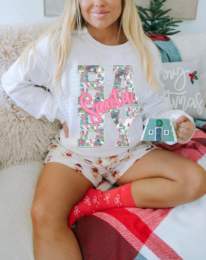 Santa Baby Crewneck - Gildan