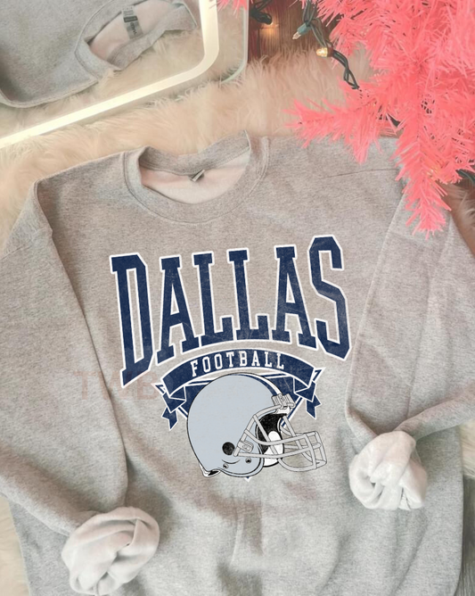 Dallas Football Crewneck - Gildan