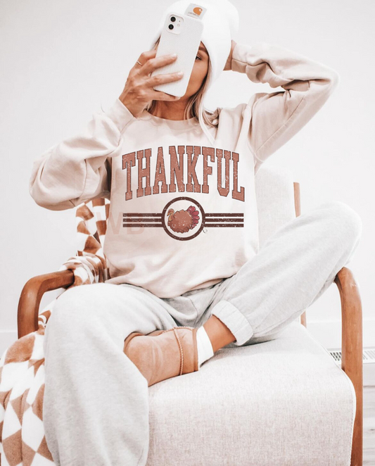 Thankful Turkey Crewneck - Gildan